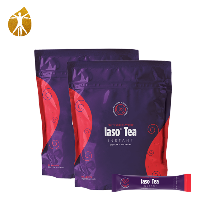 Fruit Punch Iaso® Instant Tea - 60 Sachets image number 0